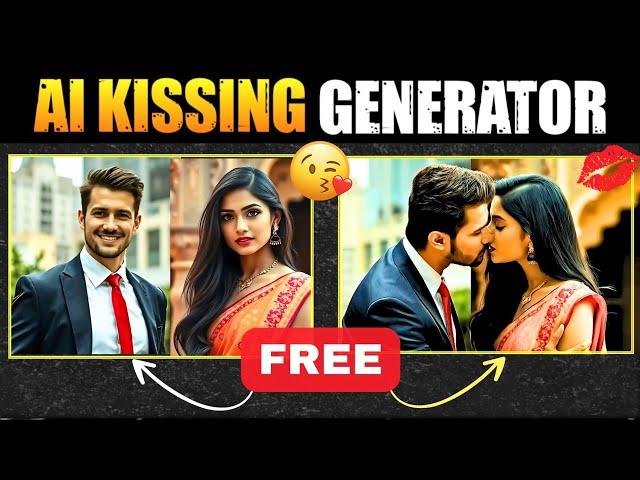 Free AI Kissing Video Generator | 2 Photo Kissing Videos | AI Kissing Video Kaise Banaye (2025)