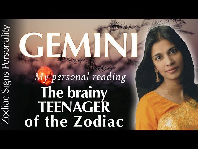 GEMINI zodiac sign : personality, love, life mission, health, career, psychology