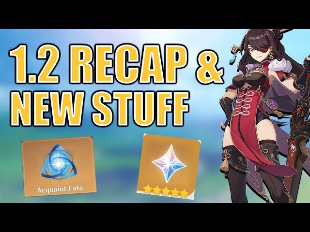 1.2 Recap | New Primogems Code, Craftable Weapons & More | Genshin Impact