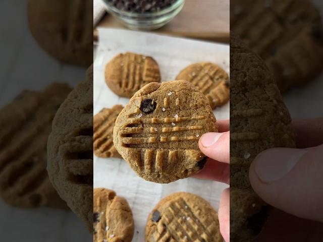 Peanut butter chocolate chip cookies that are healthy, low carb and delicious