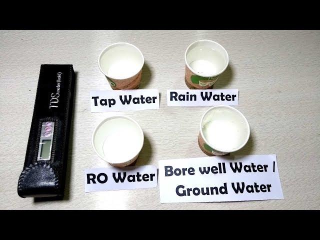 TDS in drinking water? (Check this out)