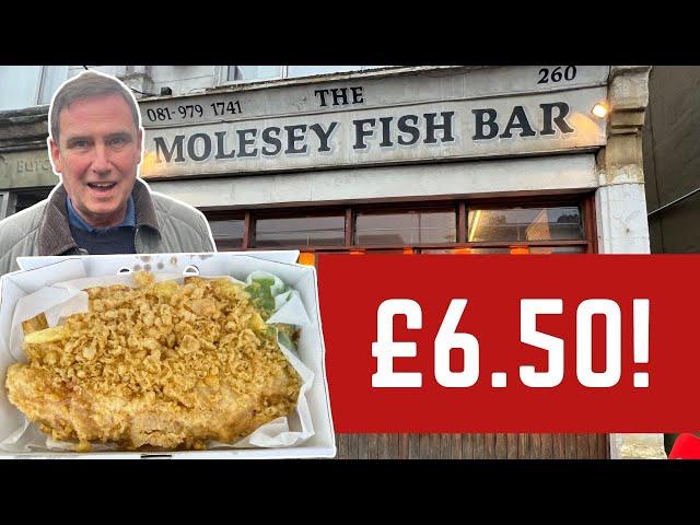 I Review The CHEAPEST FISH & CHIPS In The SOUTH! £6.50!