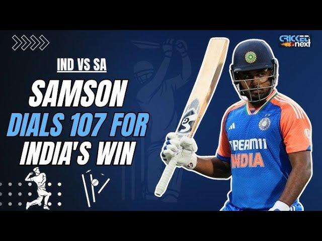 Sanju samson 100 against SA || India vs South Africa || 2024 T20 Match