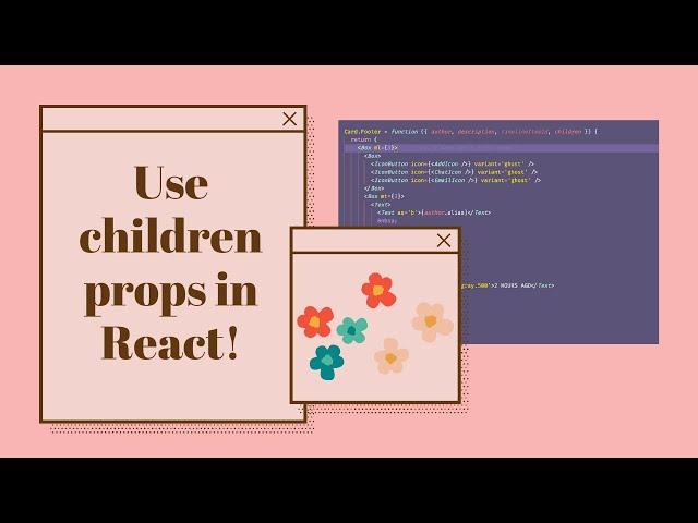 How to use Props.Children in React