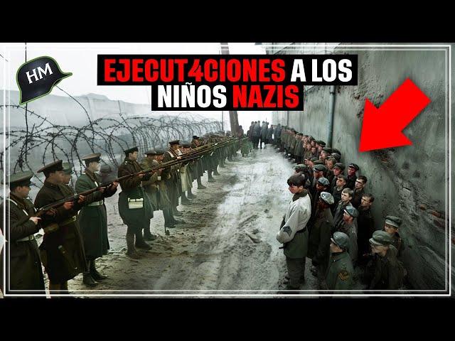 Los BRUTALES FUSlL4Ml3NT0S a los NlÑ0S de Hitler antes de TERMINAR la GUERRA