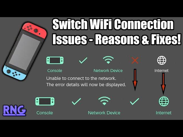 Nintendo Switch WiFi / Internet Connection Issues : Reasons & 7 Fixes / Solutions