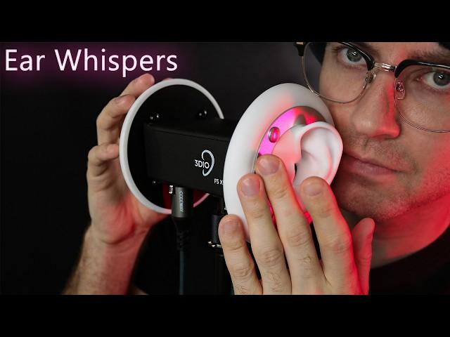 3DIO Ear-to-Ear Full Range ASMR Test  (Whispers, Ear Picks, Rubbing, Unboxing)