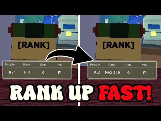 The FASTEST And EASIEST Method To Level/Rank Up In Shindo Life!