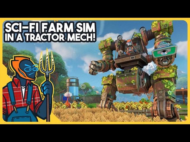 Chill Farming Simulator In A Giant Tractor Mech! - Lightyear Frontier [Sponsored]