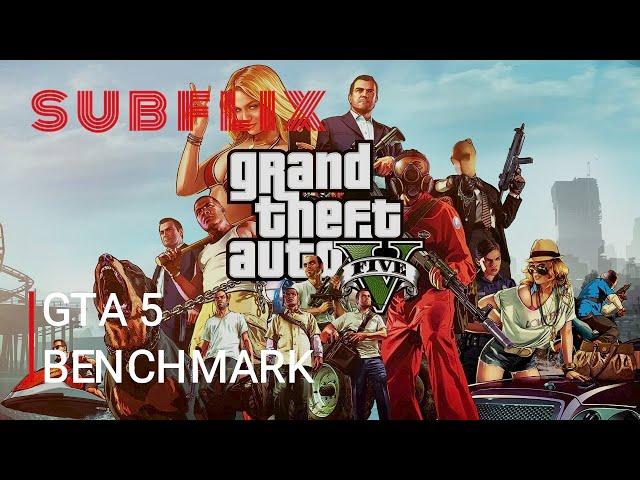 GTA 5 Benchmark - i5 9400F / GTX 1660 6GB / 8GB RAM (1080p)