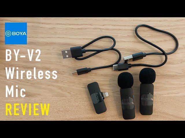 Quick review | Boya BY-V2 mic | Vlogging Mic