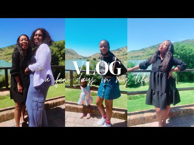 VLOG:  Alwande's Blazer Ceremony | Lunch With The Kids | Doing My Mom's Hair + Faux Locs Tutorial