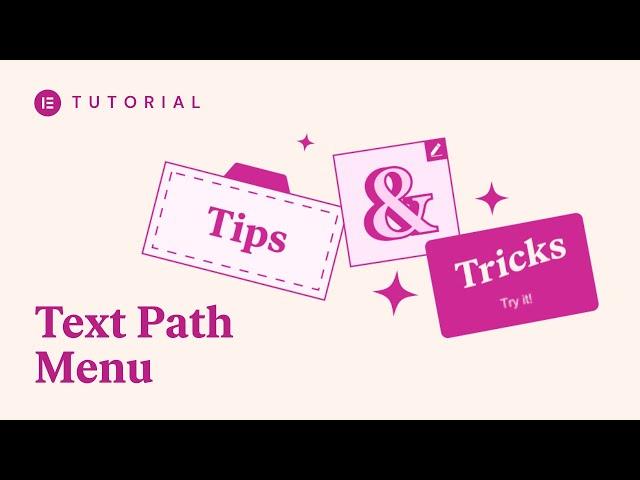 Create a Popup Text Path Menu with a Hover Image Effect in Elementor [Advanced PRO]