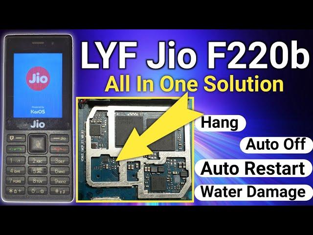 Jio F220b Restart Problem | Jio F220b Auto Restart | Jio Phone f220b Restart Problem Solution |