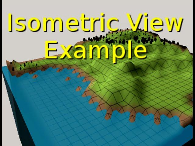 Tycoon Terrain isometric view