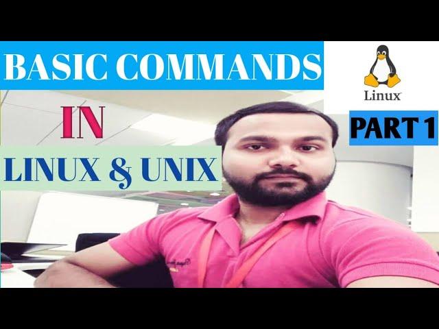 Basic commands in Linux | Basic Unix commands for Beginners