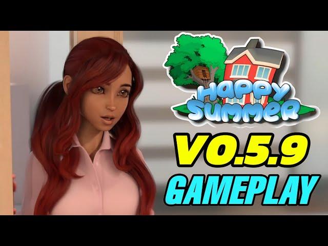 Happy Summer 0.5.9 Gameplay Walkthrough || Happy Summer New Update || 2024