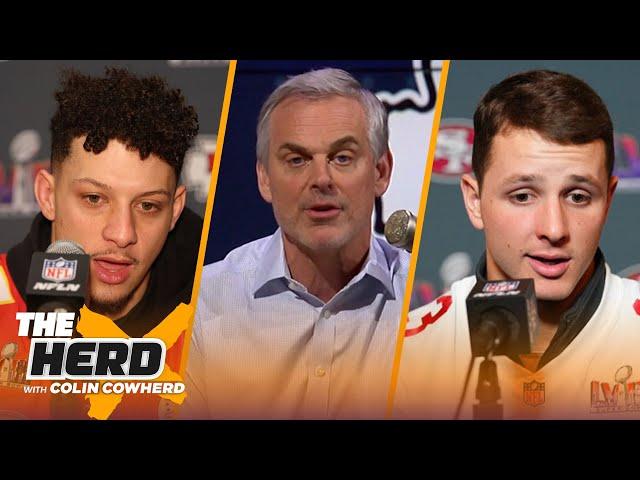 Will the Chiefs defend the Lombardi or 49ers snag it: Colin's Super Bowl LVIII pick | NFL | THE HERD