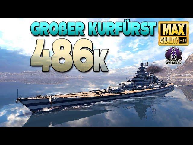 Battleship Großer Kurfürst: Giantic game in Arms Race - World of Warships