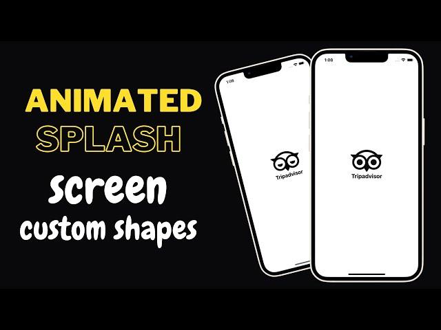 SwiftUI 3.0 Animated Splash Screen With Custom Shapes - Custom Splash Screen - SwiftUI Tutorials