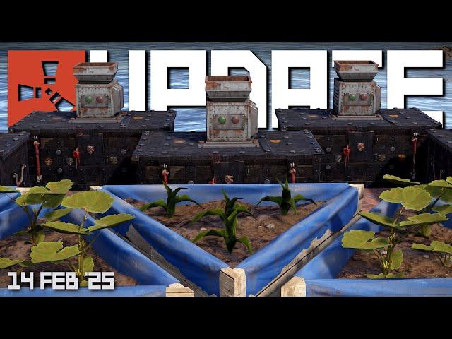 Hoppers, Triangle planters and Drawbridges!? | Rust Update 14th February 2025