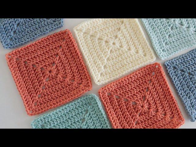 Crochet a Perfect SOLID Granny Square!