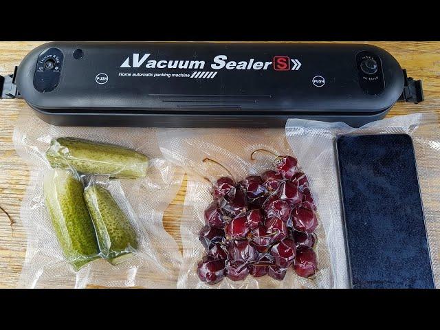 Вакуумный упаковщик//Вакукматор//ВАКУУМНАЯ УПАКОВКА Vacuum Sealer S