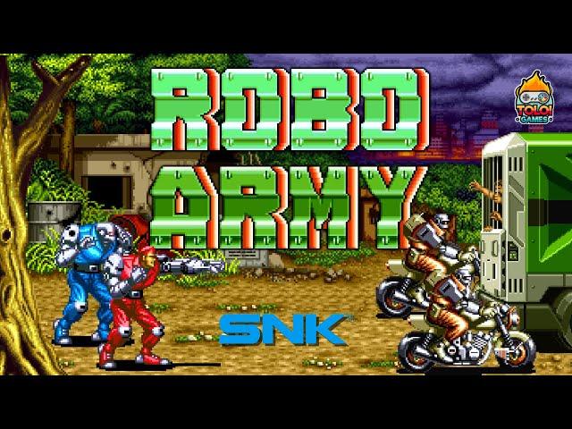 Robo Army [Arcade] Gameplay até zerar!