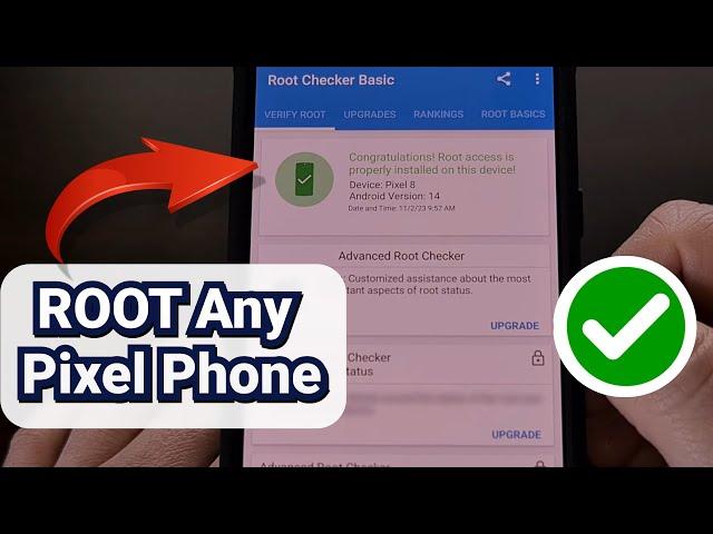 How To ROOT Any Google Pixel Phone With Magisk 2024 (Pixel 8, 7, 6 & More)