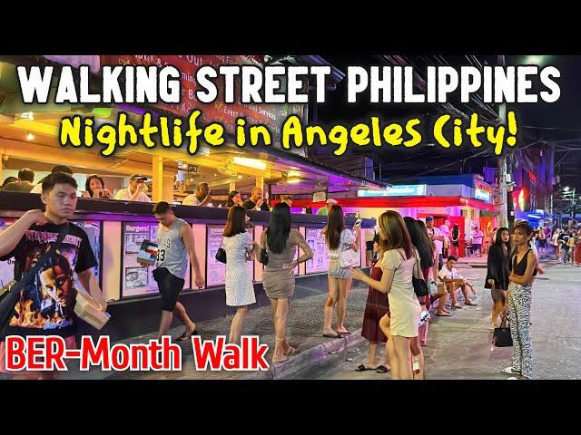 WALKING STREET PHILIPPINES NIGHTLIFE Update! | Night Scenes in Angeles City's Fields Avenue