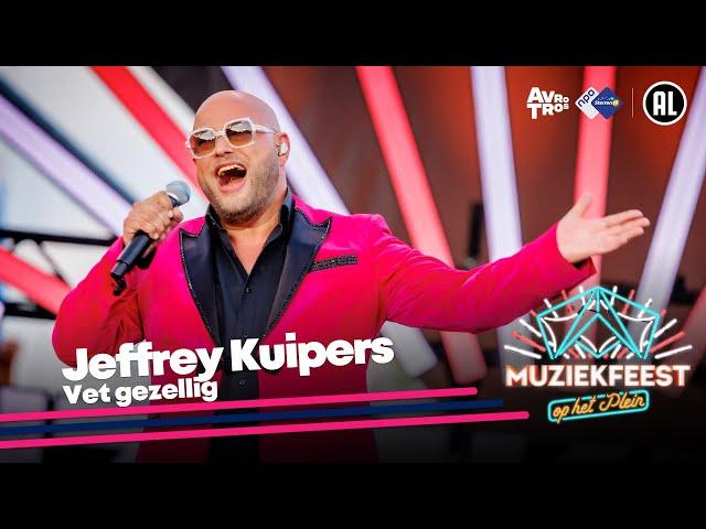 Jeffrey Kuipers - Vet gezellig (LIVE) • Muziekfeest op het Plein 2024 // Sterren NL