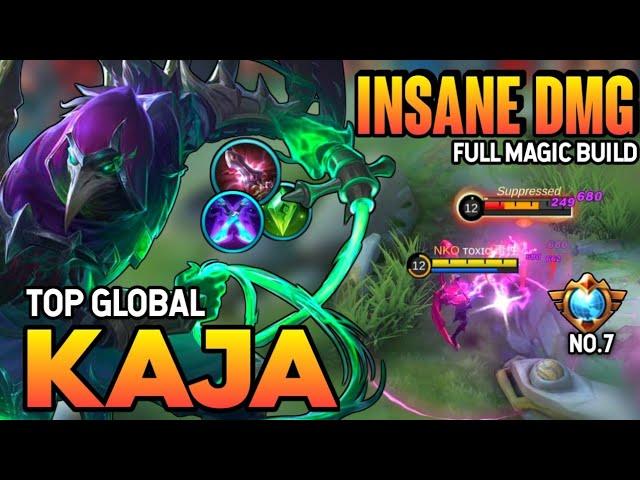 Insane Magic Damage! Kaja Best Build 2021 | Top Global Kaja Gameplay | Mobile Legends