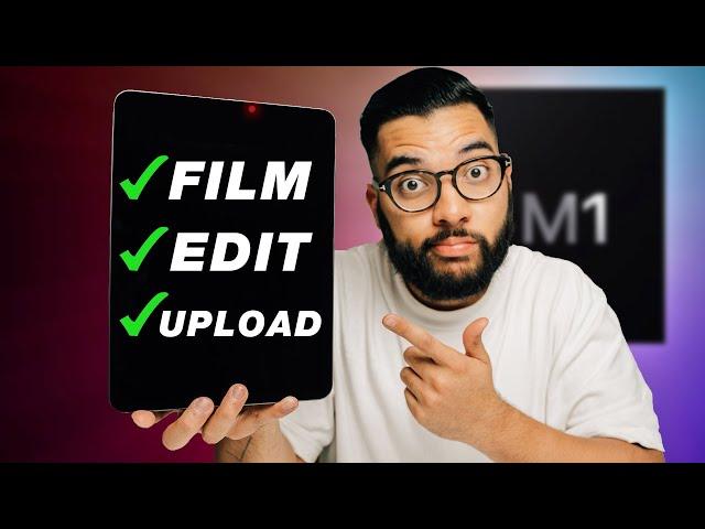 How to Make A YouTube Video on an iPad (START to FINISH)