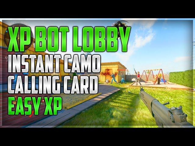 *NEW* GET BOT LOBBY in BO6! EASY CAMOS/NUKE CALLING CARD! NO SBMM GLITCH! BO6 GLITCHES! BO6 GLITCH