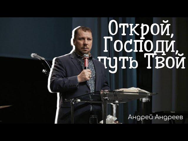 Открой, Господи, путь Твой | Андрей Андреев | Живая вера