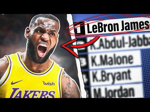 Here's the 73 Different NBA Records LeBron James Currently Holds