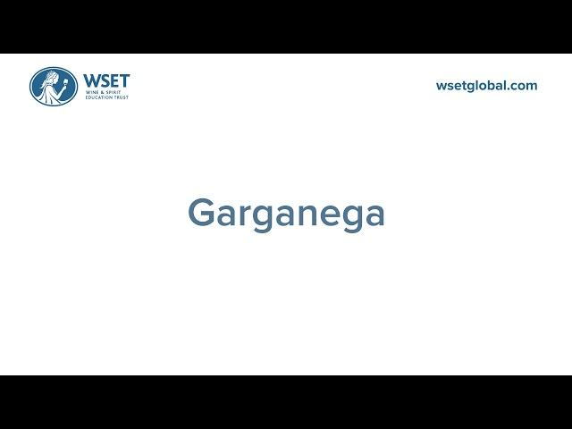 How to say it: Garganega