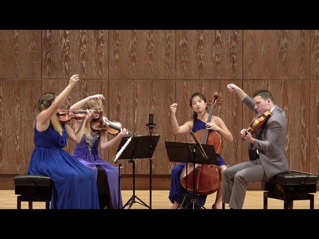 Bartók String Quartet No. 4 — IV. Allegretto Pizzicato