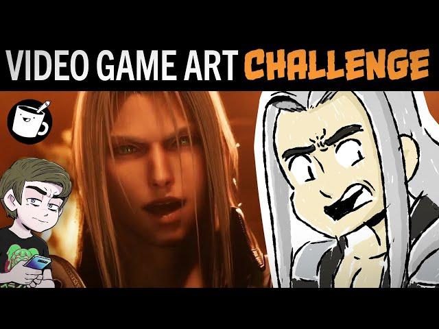 Video Game Sketch Artist Challenge (With Ross O'Donovan)