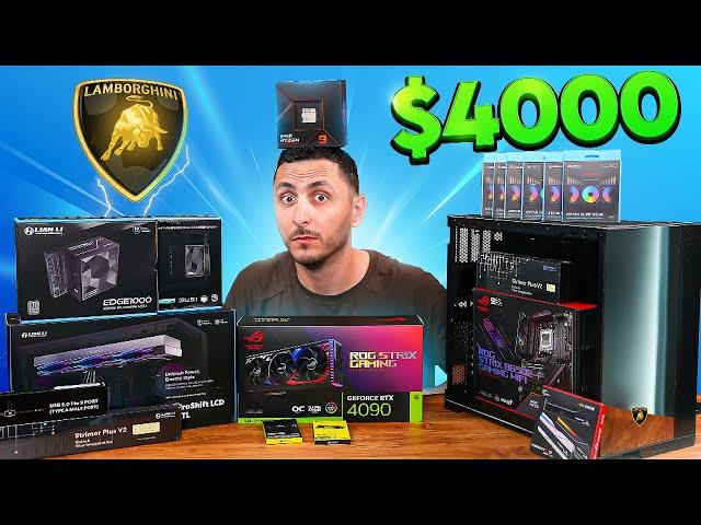 A Subscriber wanted me to Build his Dream Lamborghini Gaming PC! - Episode 4