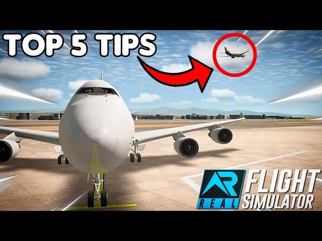 {RFS} 5 TIPS For doing your Flight more realistic  Real Flight Simulator