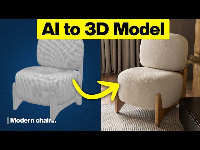 New AI Generates 3D Models in SECONDS! (Step-by-step Tutorial)