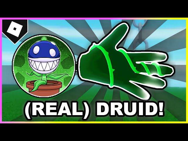 How to ACTUALLY get DRUID GLOVE + "GARDENS AND GHOULS" BADGE in SLAP BATTLES! [ROBLOX]