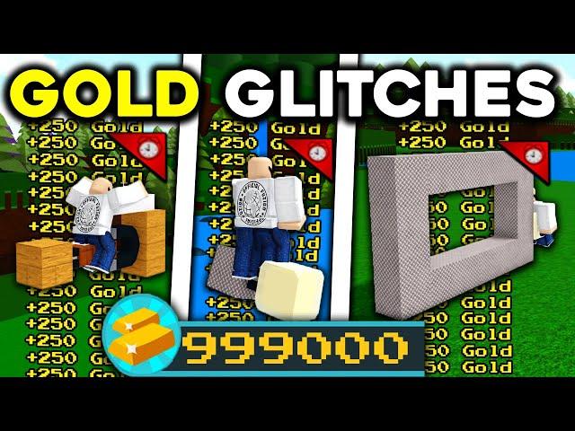 3 GOLD GLITCHES you MUST USE!! | Build a boat for Treasure ROBLOX