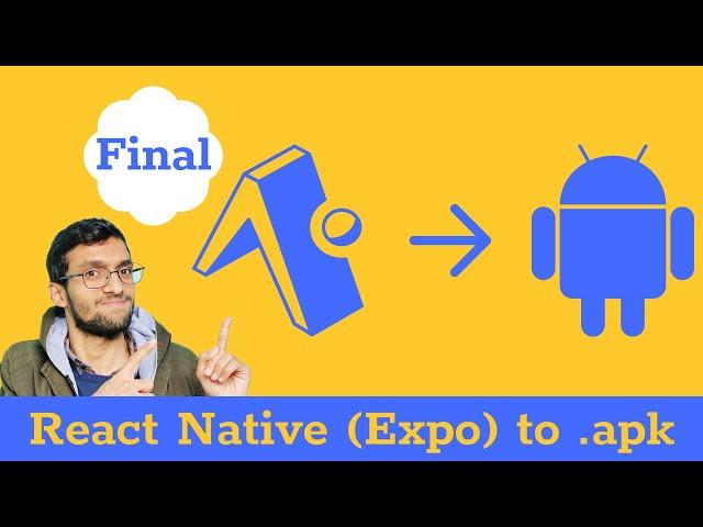 React Native Expo to APK File