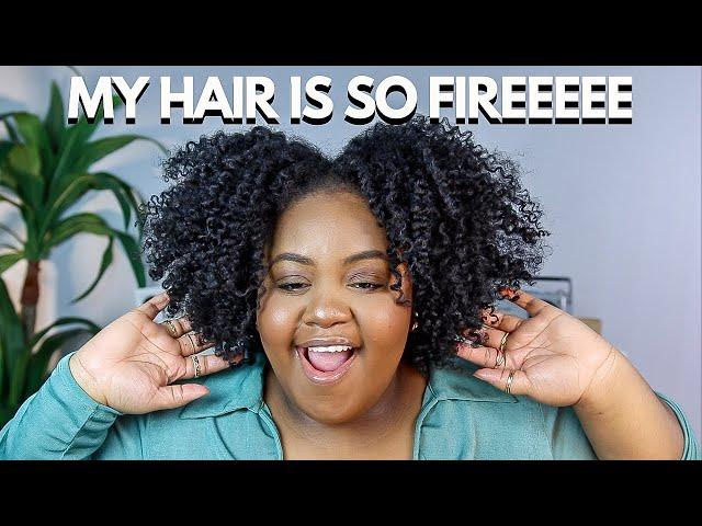 I've NEVERRR Tried A Natural Hair Product Like This! EASY Routine to Transform Type 4 Natural Hair