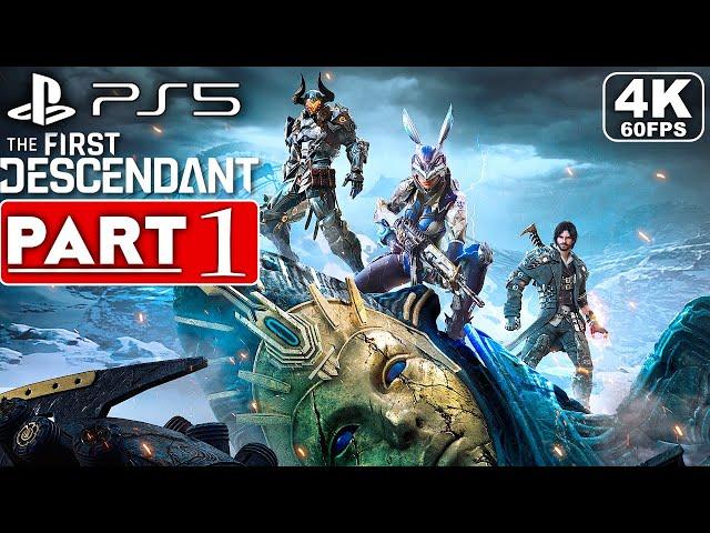 THE FIRST DESCENDANT Gameplay Walkthrough Part 1 FULL GAME [4K 60FPS PS5] - No Commentary