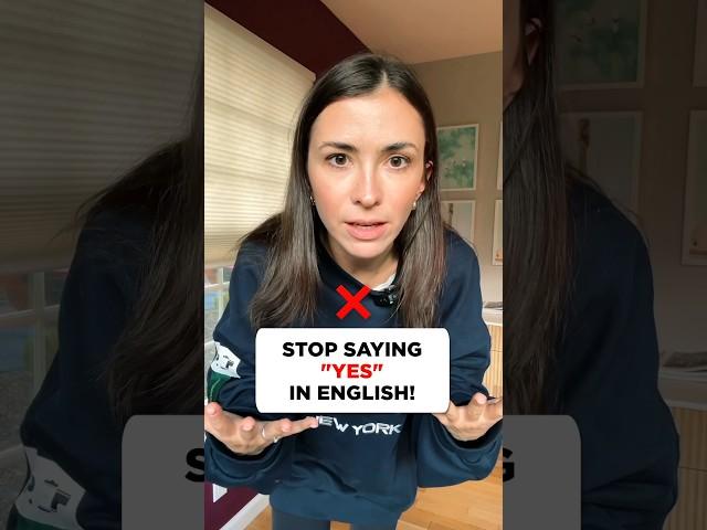 Stop saying “YES” in English! Marina Mogilko