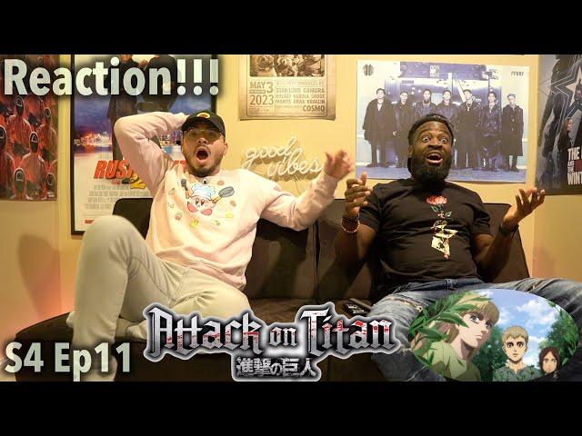 GABI IS WILD!!! ATTACK ON TITAN 4x11 REACTION | DECEIVER