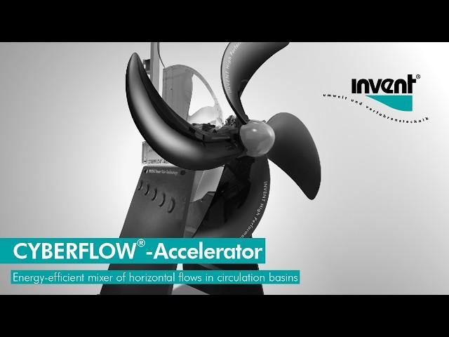 Cyberflow-Accelerator: Energy-efficient mixer of horizontal flows in circulation basins by INVENT